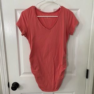 Motherhood maternity short sleeve shirt, small